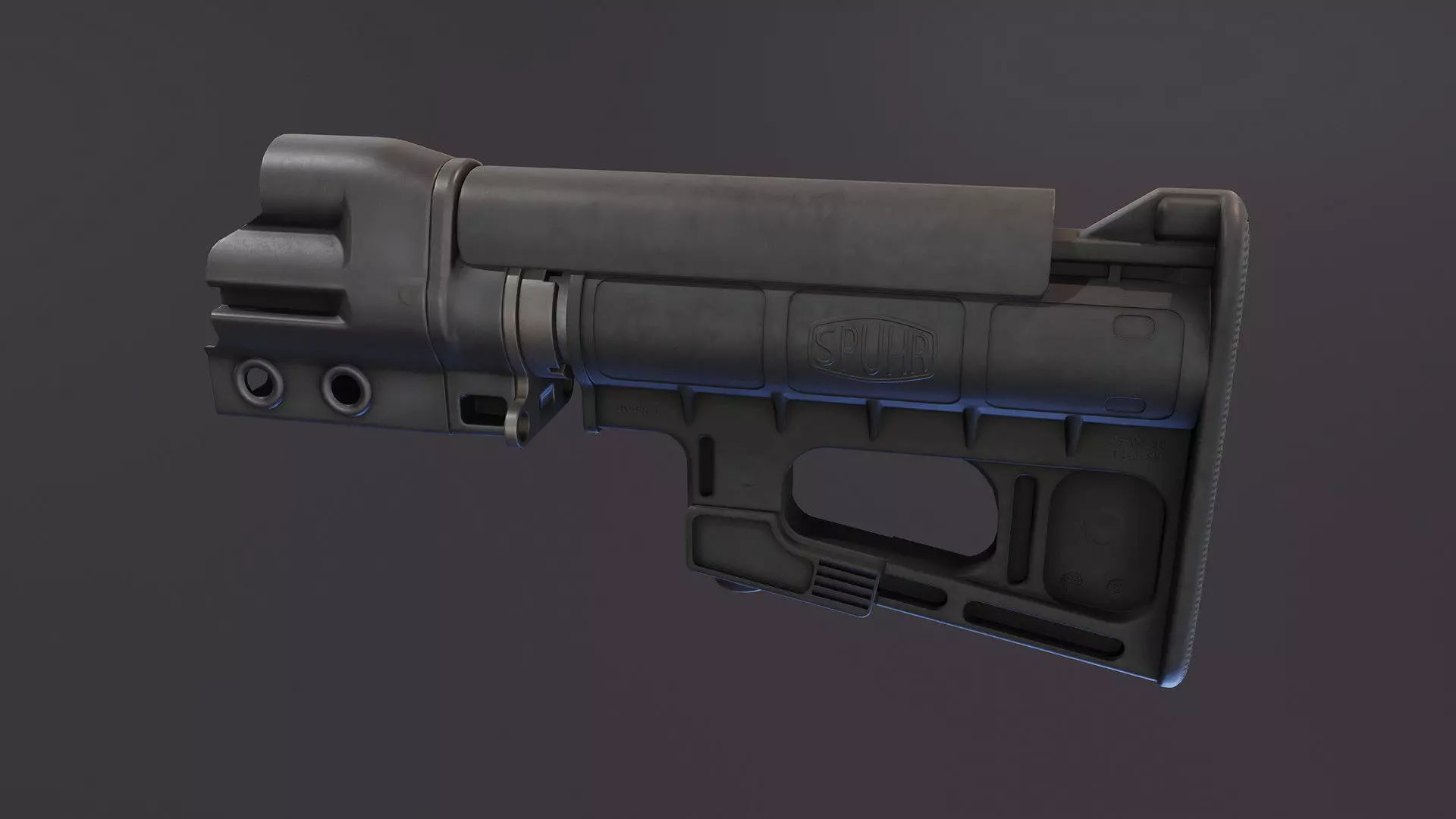 G3 R410 Stock Low-poly 3D model_0