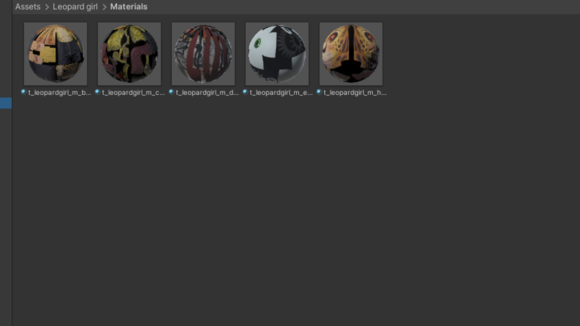 Leopard girl Low-poly 3D model_32