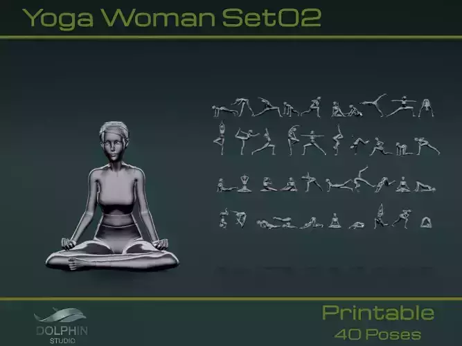 Yoga Woman Set02