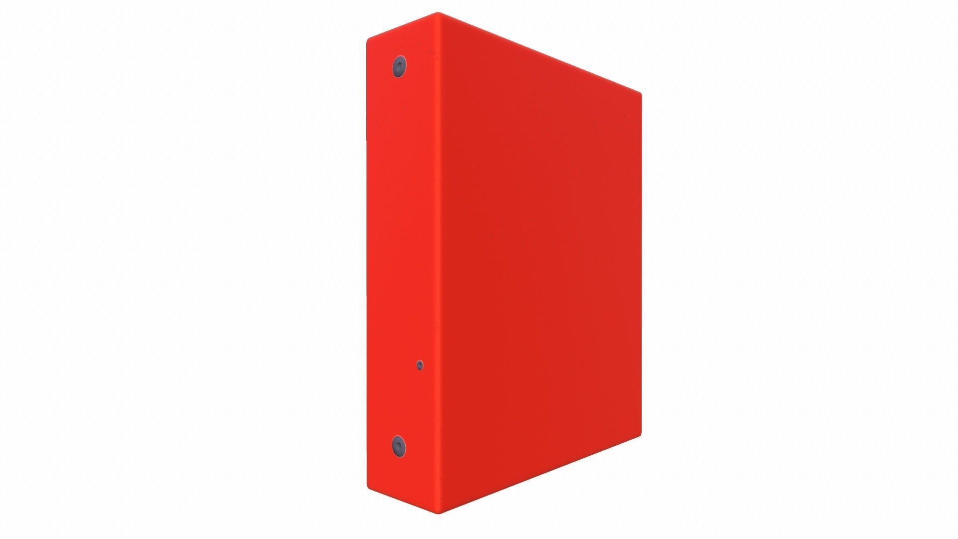 Fire Alarm Pull Down Low-poly 3D model_7