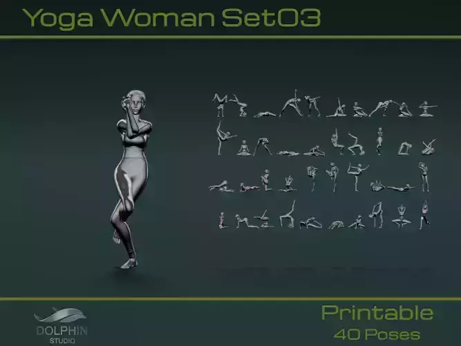 Yoga Woman Set03