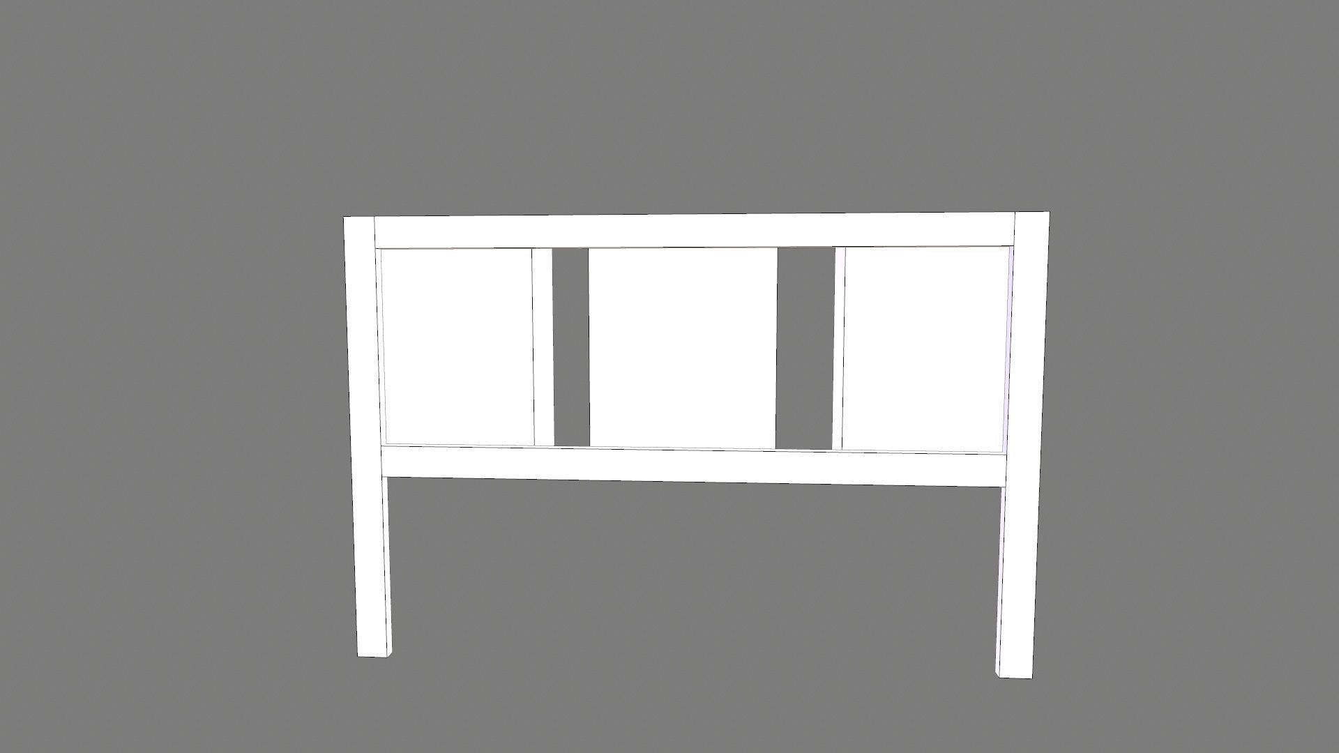 Electrical Panel Lowpoly Low-poly 3D model_8