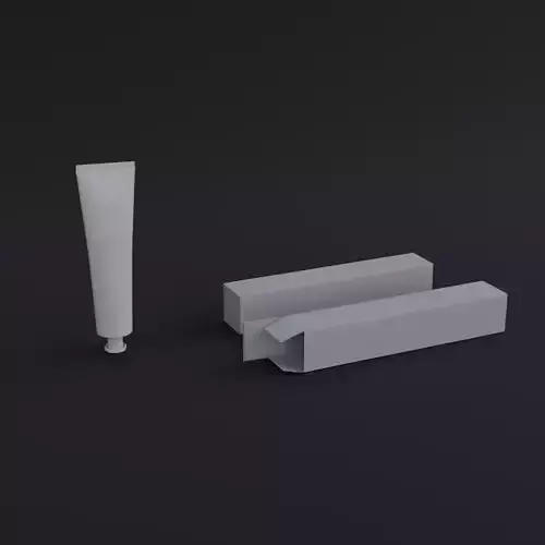 Hand Cream Laminate Tube and Packaging box