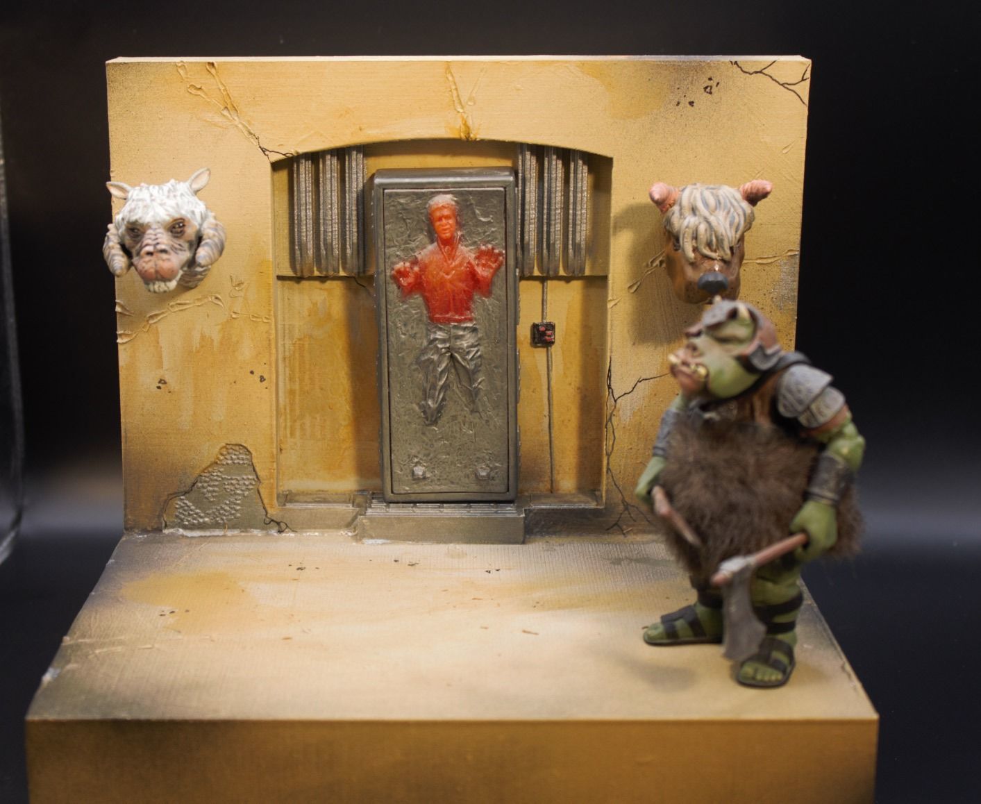 Jabba Palace full Diorama 3D print model_34