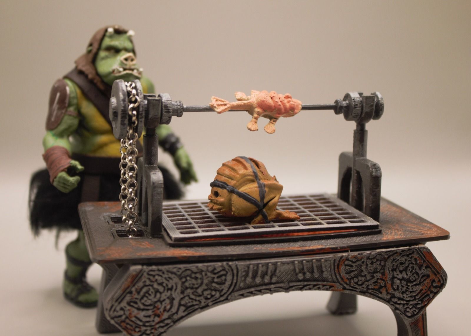 Jabba Palace full Diorama 3D print model_10