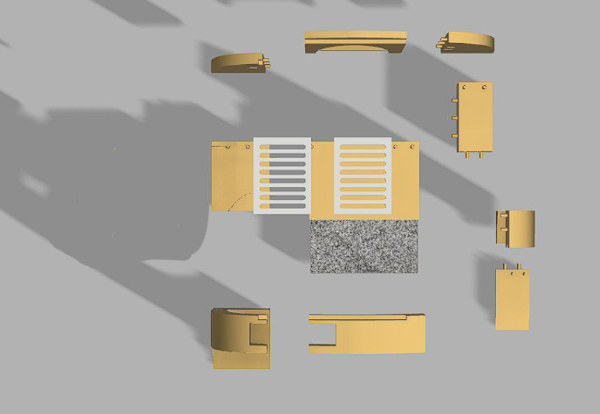 Jabba Palace full Diorama 3D print model_39