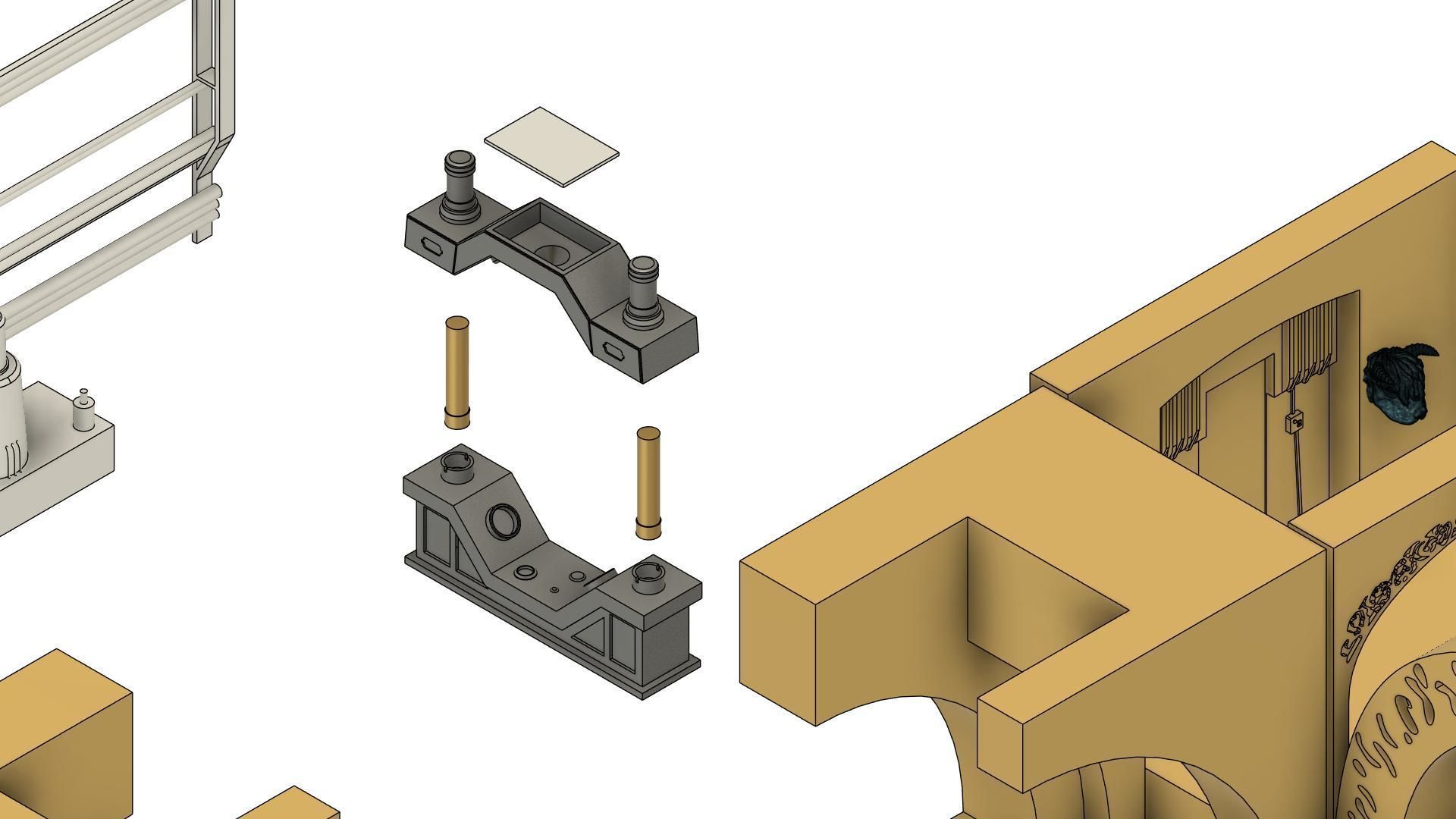 Jabba Palace full Diorama 3D print model_2