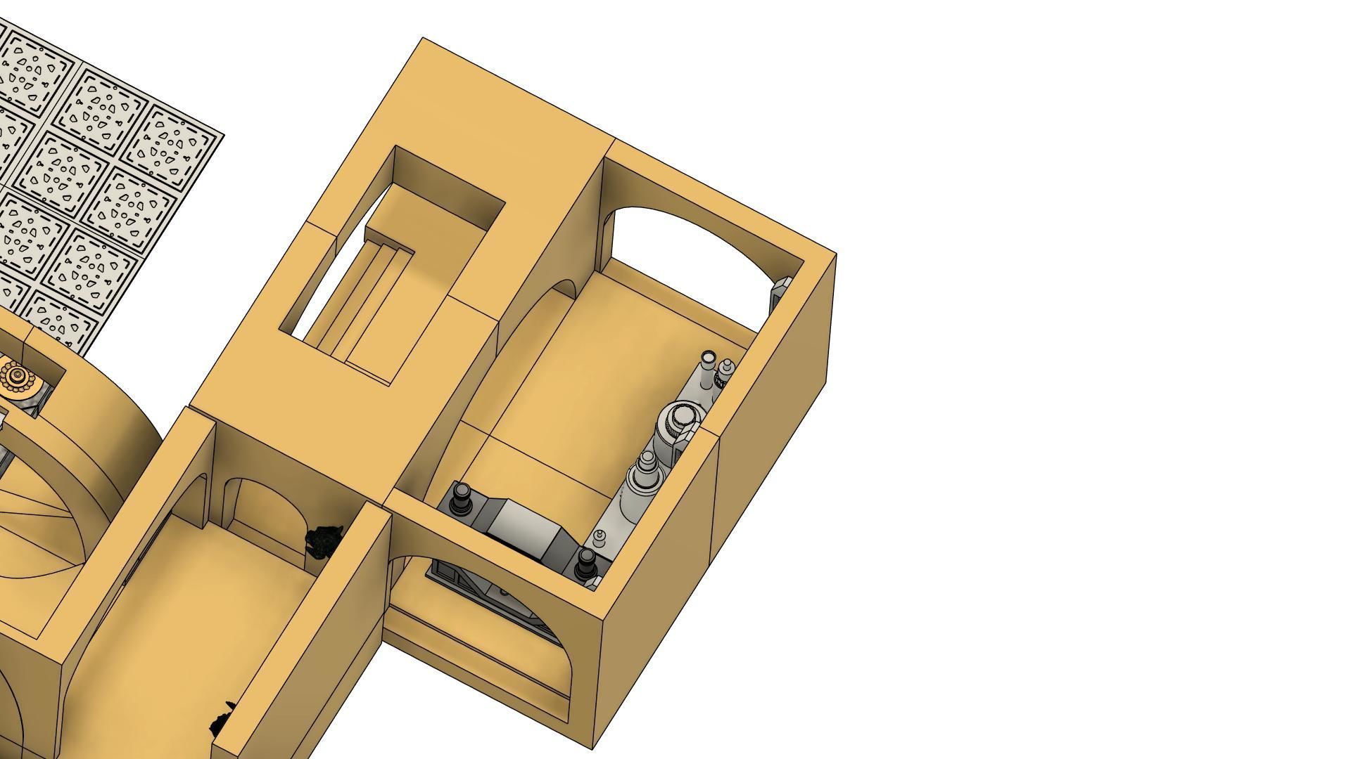 Jabba Palace full Diorama 3D print model_8