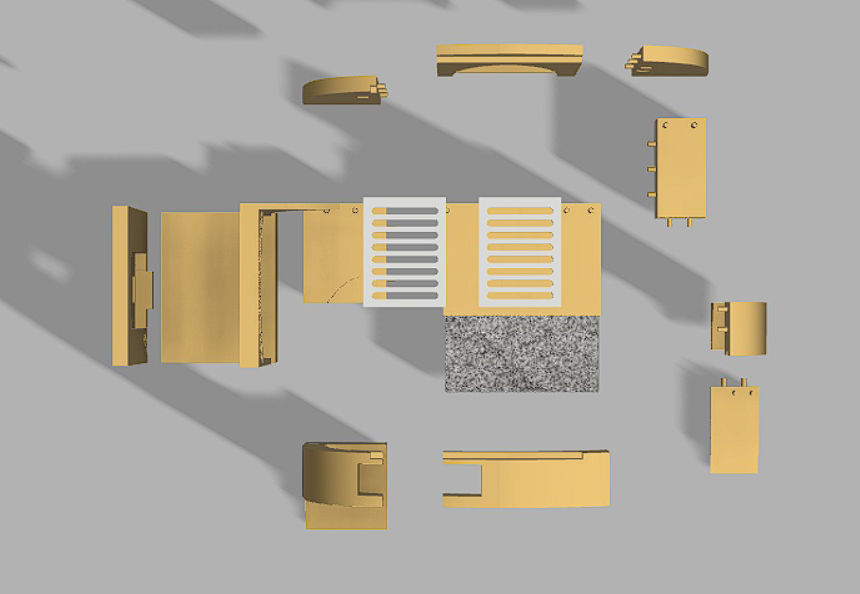 Jabba Palace full Diorama 3D print model_29