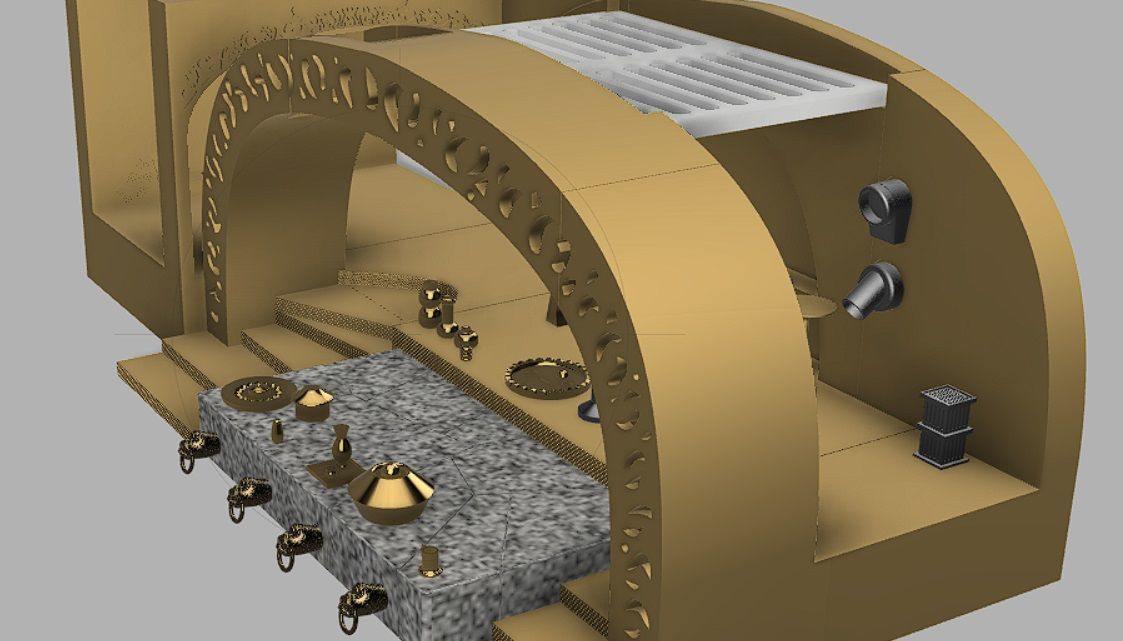 Jabba Palace full Diorama 3D print model_24