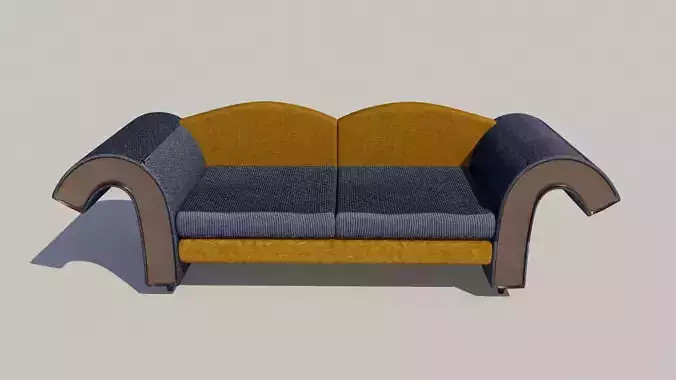 Modern Sofa 3D Model