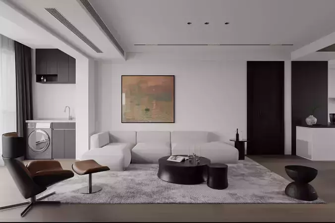 apartment interior scenes  