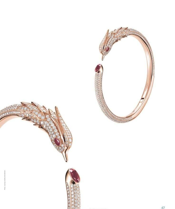 bird bracelet 3D print model_1