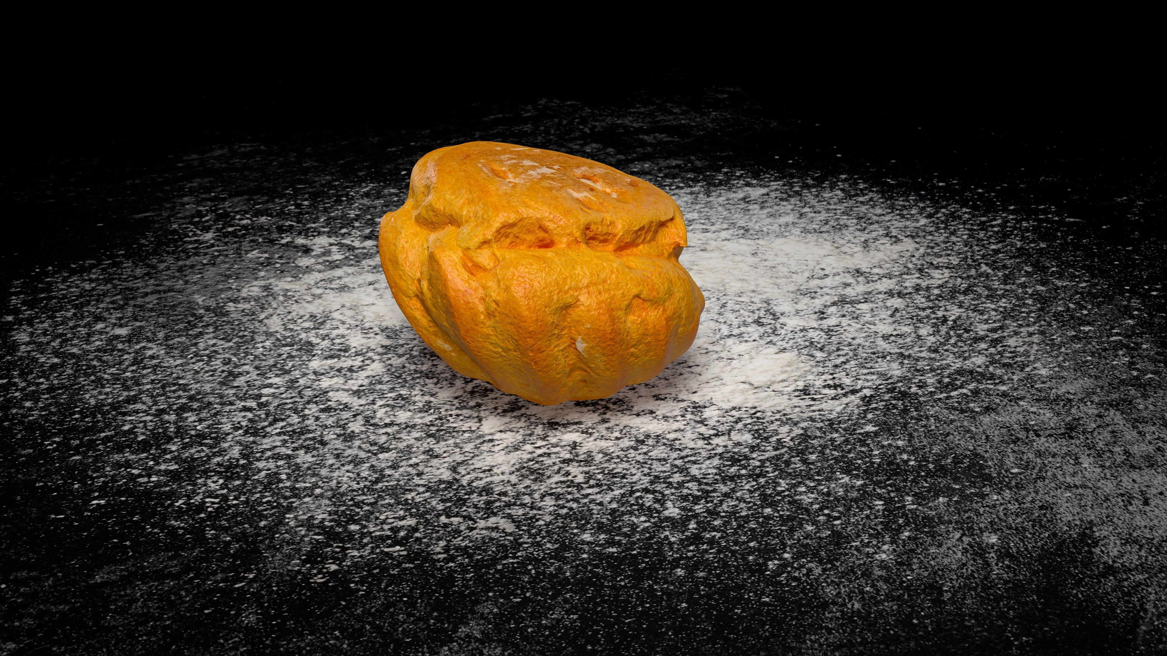 Tasty Eclair PBR game-ready Low-poly 3D model_14