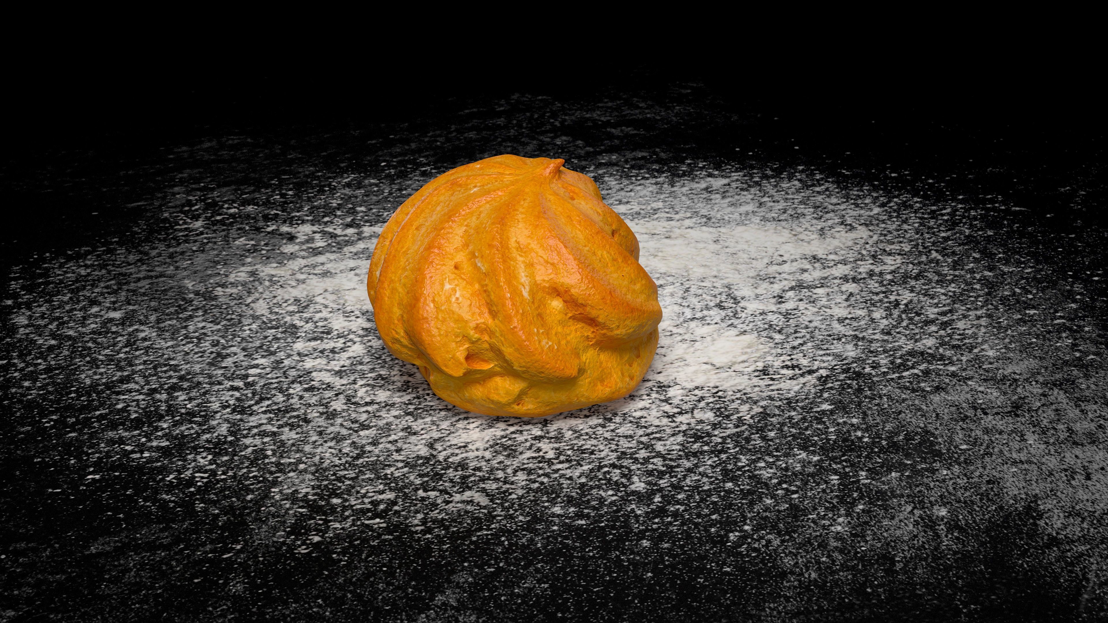 Tasty Eclair PBR game-ready Low-poly 3D model_2