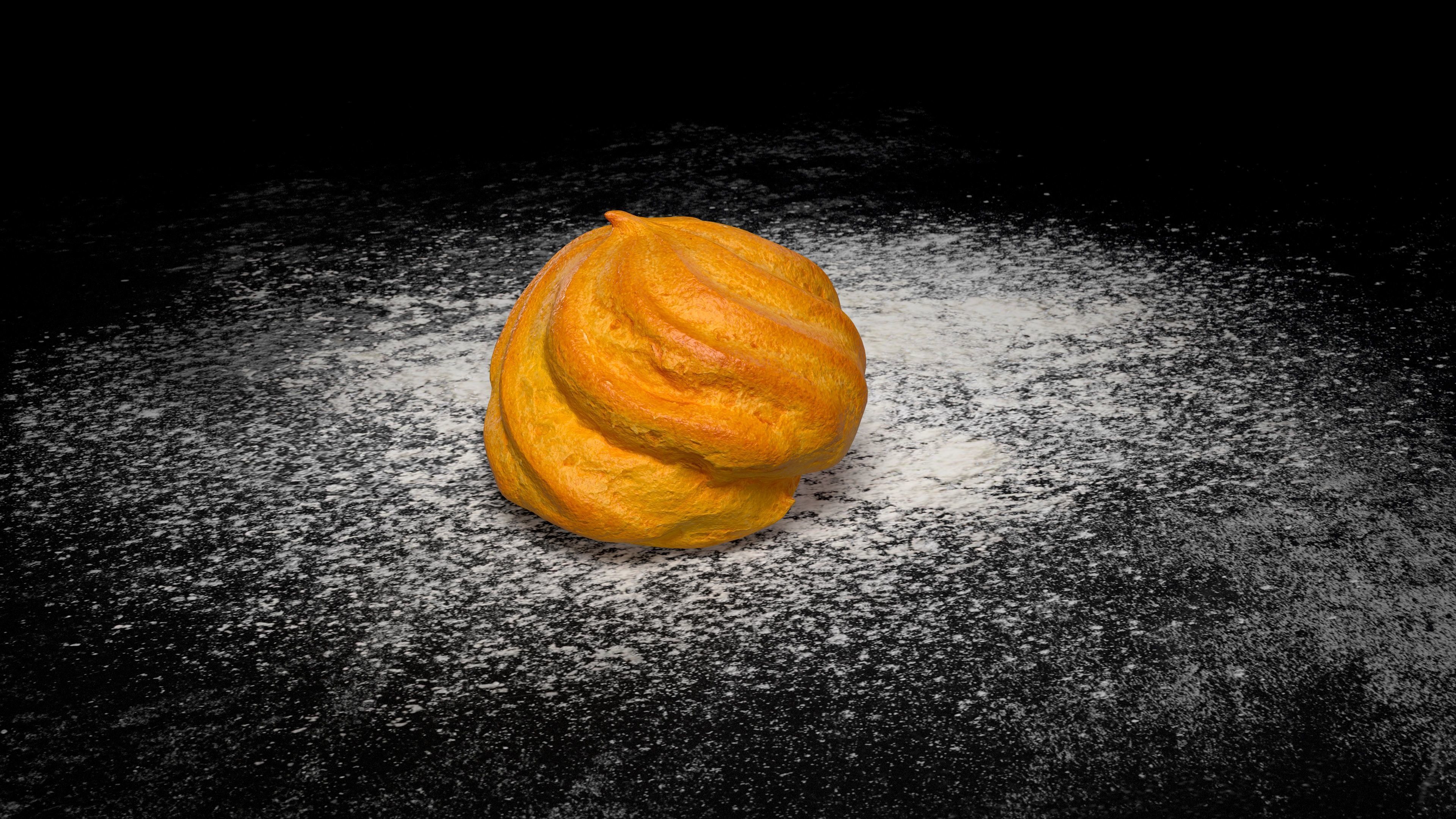 Tasty Eclair PBR game-ready Low-poly 3D model_6