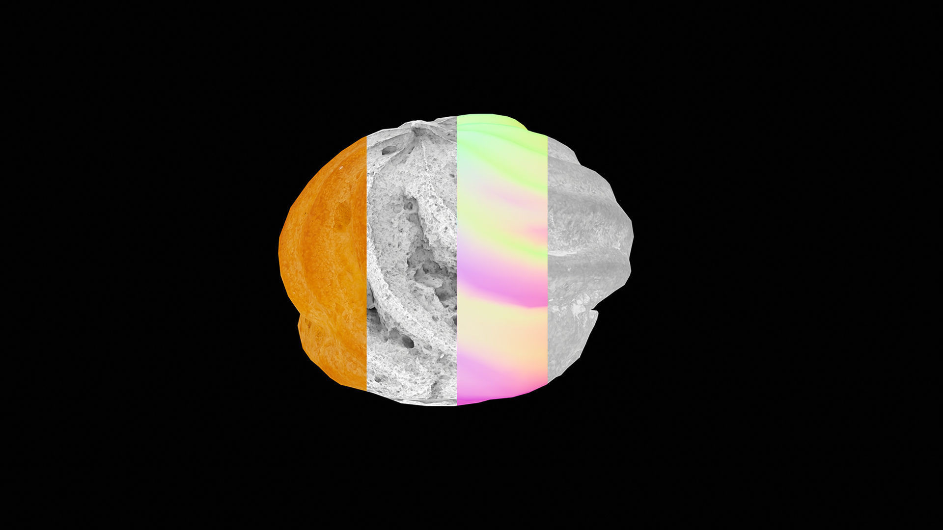 Tasty Eclair PBR game-ready Low-poly 3D model_17