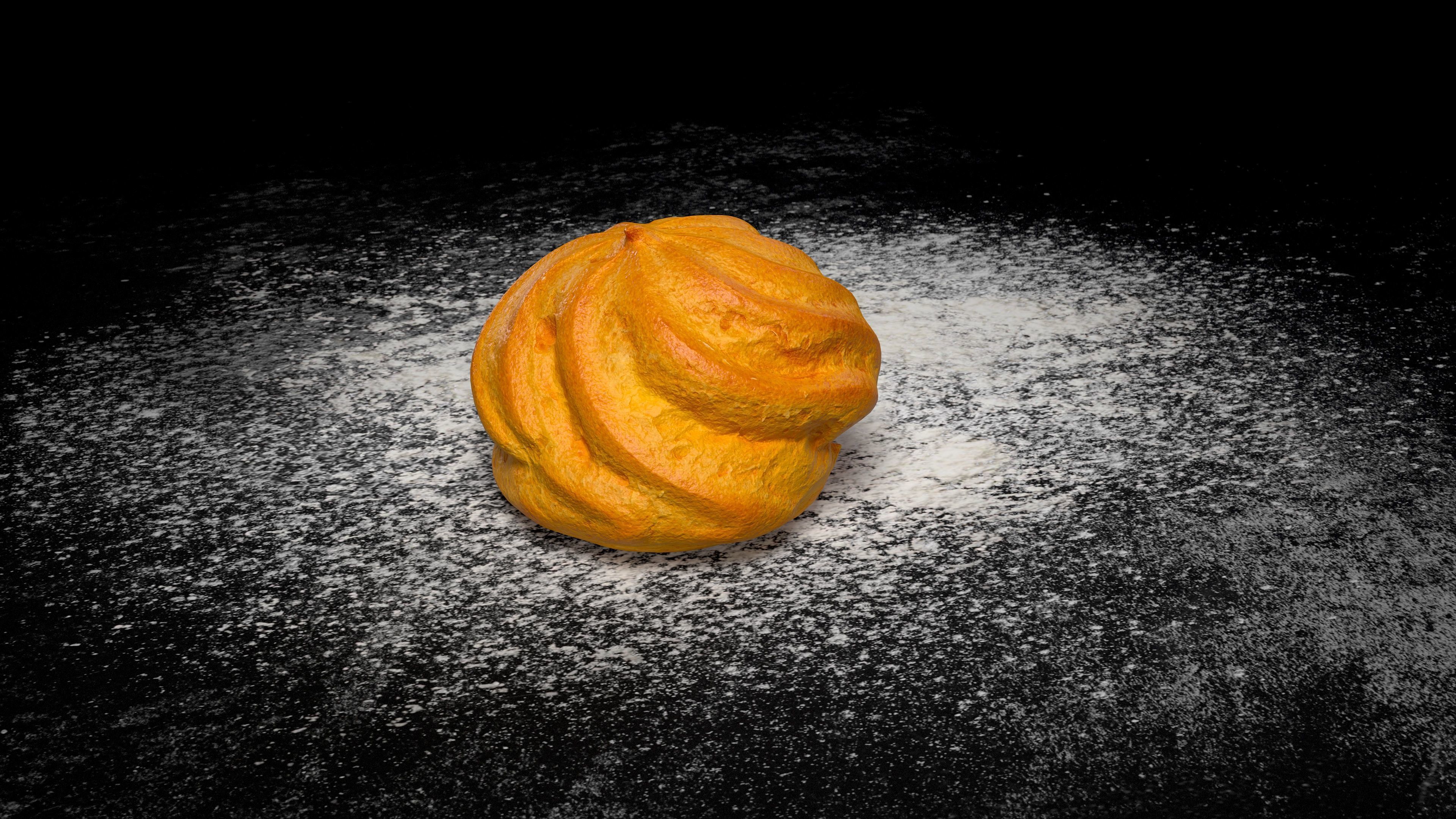 Tasty Eclair PBR game-ready Low-poly 3D model_7