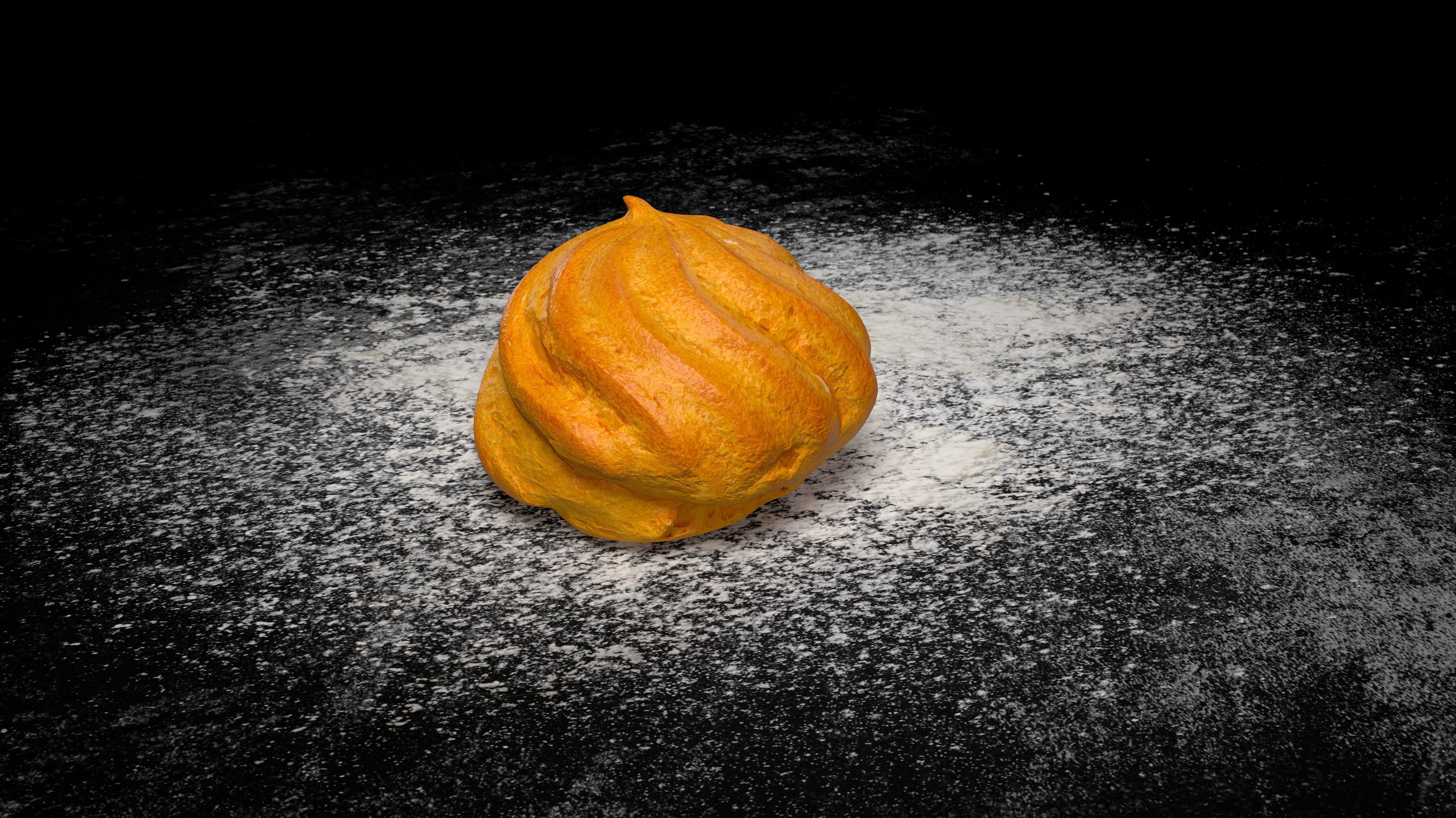 Tasty Eclair PBR game-ready Low-poly 3D model_5