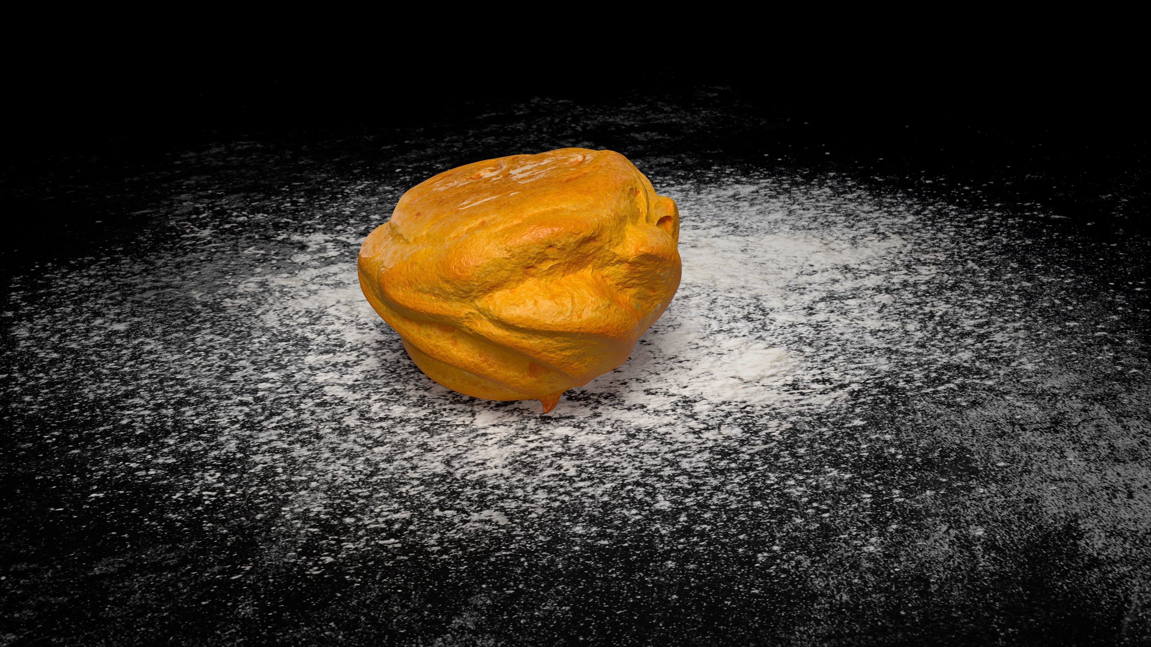 Tasty Eclair PBR game-ready Low-poly 3D model_9