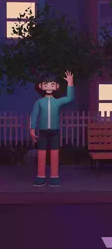 New Stylized Character Model Low-poly 3D model Low-poly 3D model