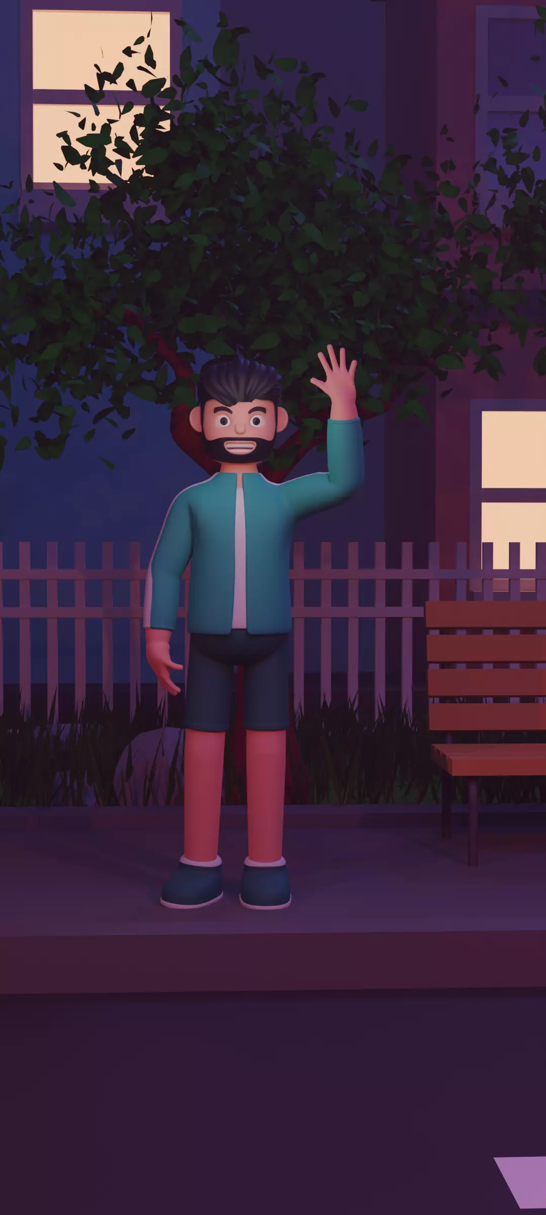 New Stylized Character Model Low-poly 3D model Low-poly 3D model_0