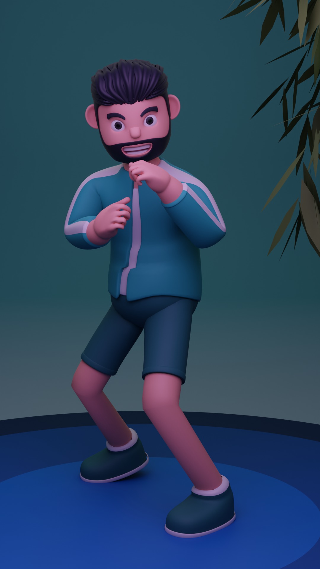 New Stylized Character Model Low-poly 3D model Low-poly 3D model_2