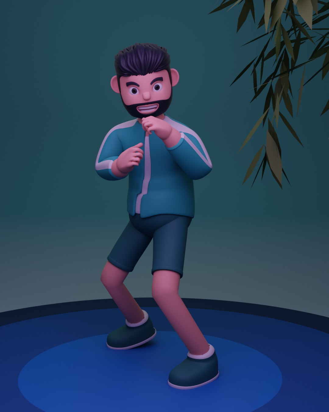New Stylized Character Model Low-poly 3D model Low-poly 3D model_3