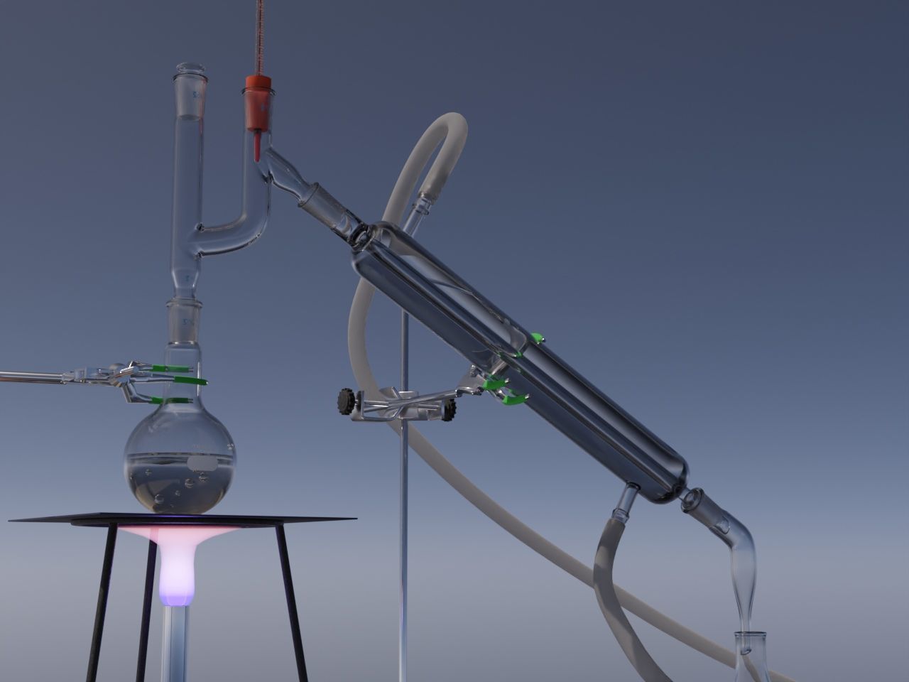Distillation Apparatus 3D model_1