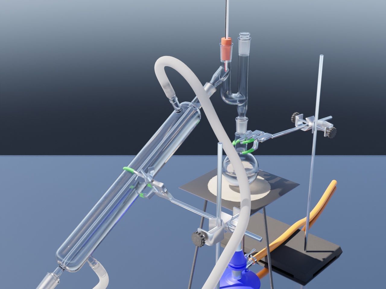 Distillation Apparatus 3D model_2
