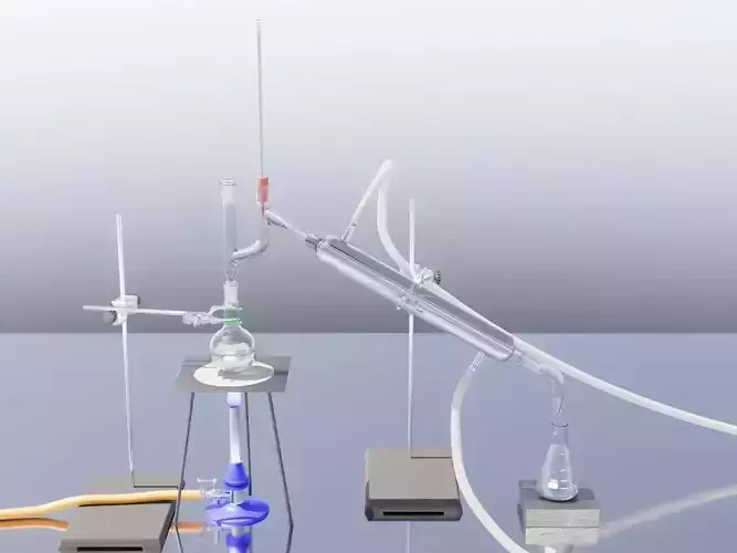 Distillation Apparatus 3D model