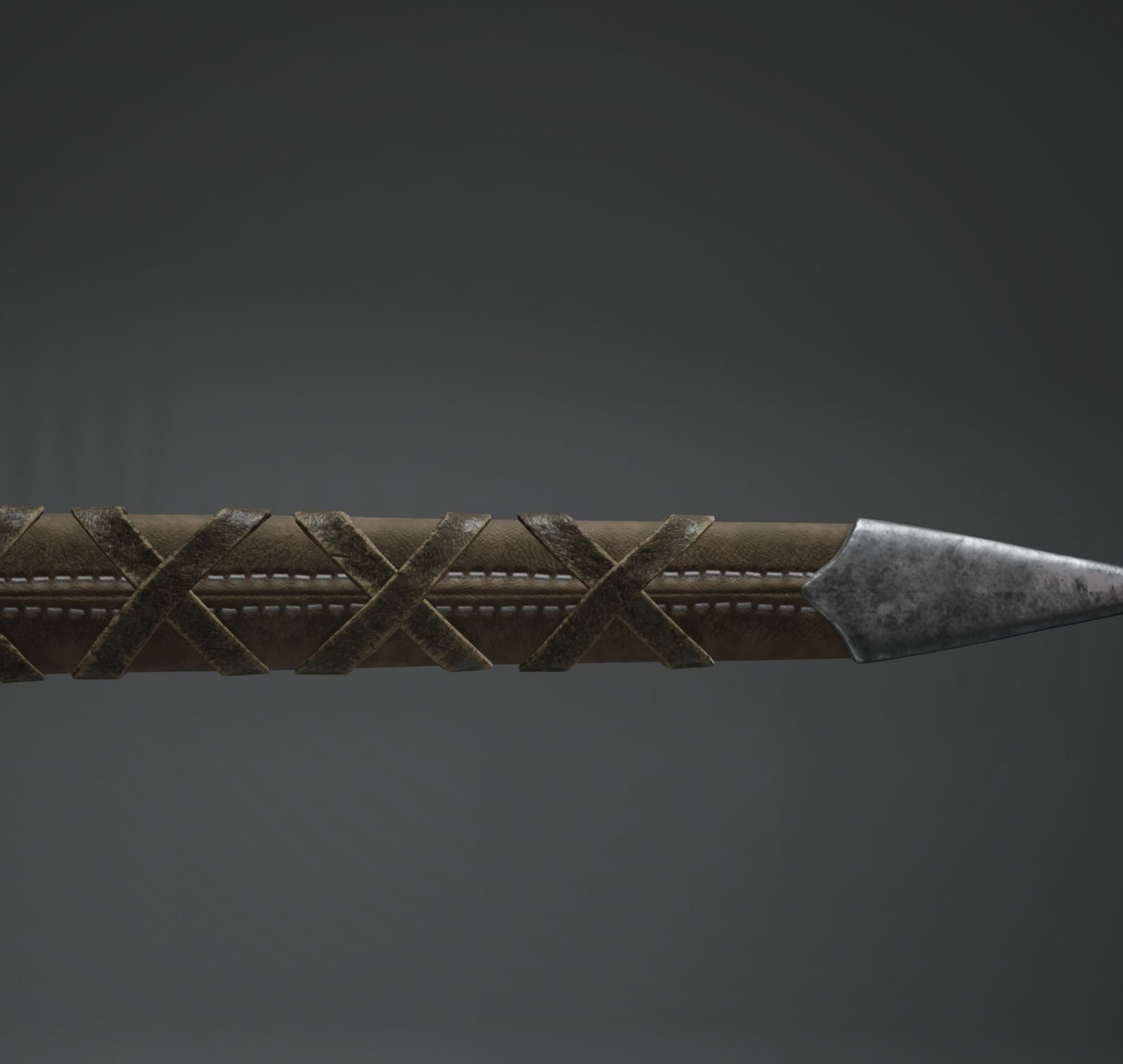 sword Low-poly 3D model_5