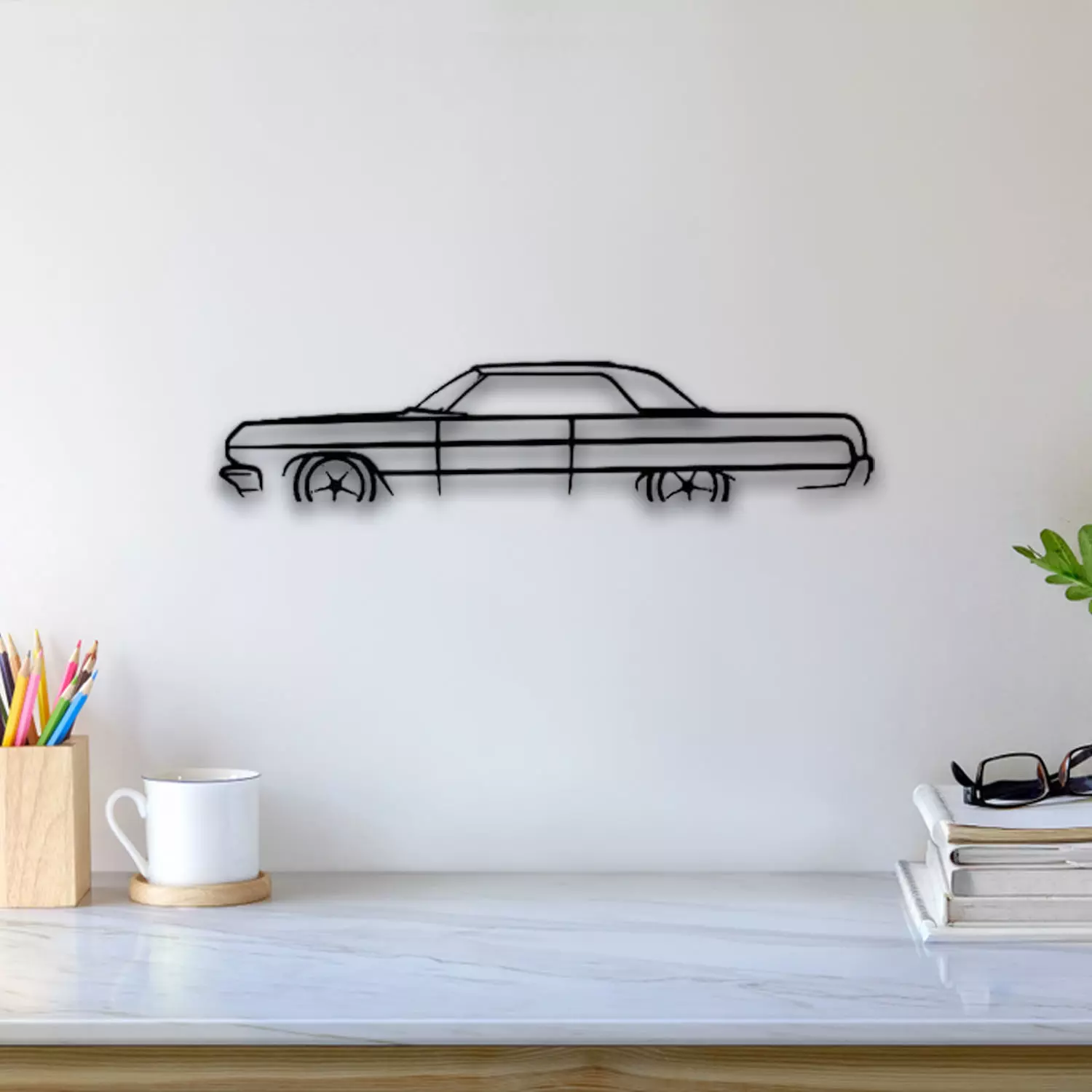 Impala Wall Art 3D print model