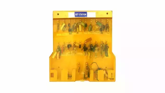 Key Station Low Poly Textures