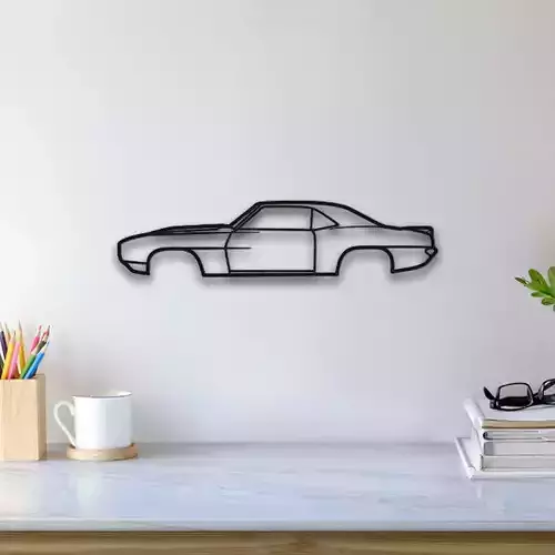 1969 Camaro SS Wall Art