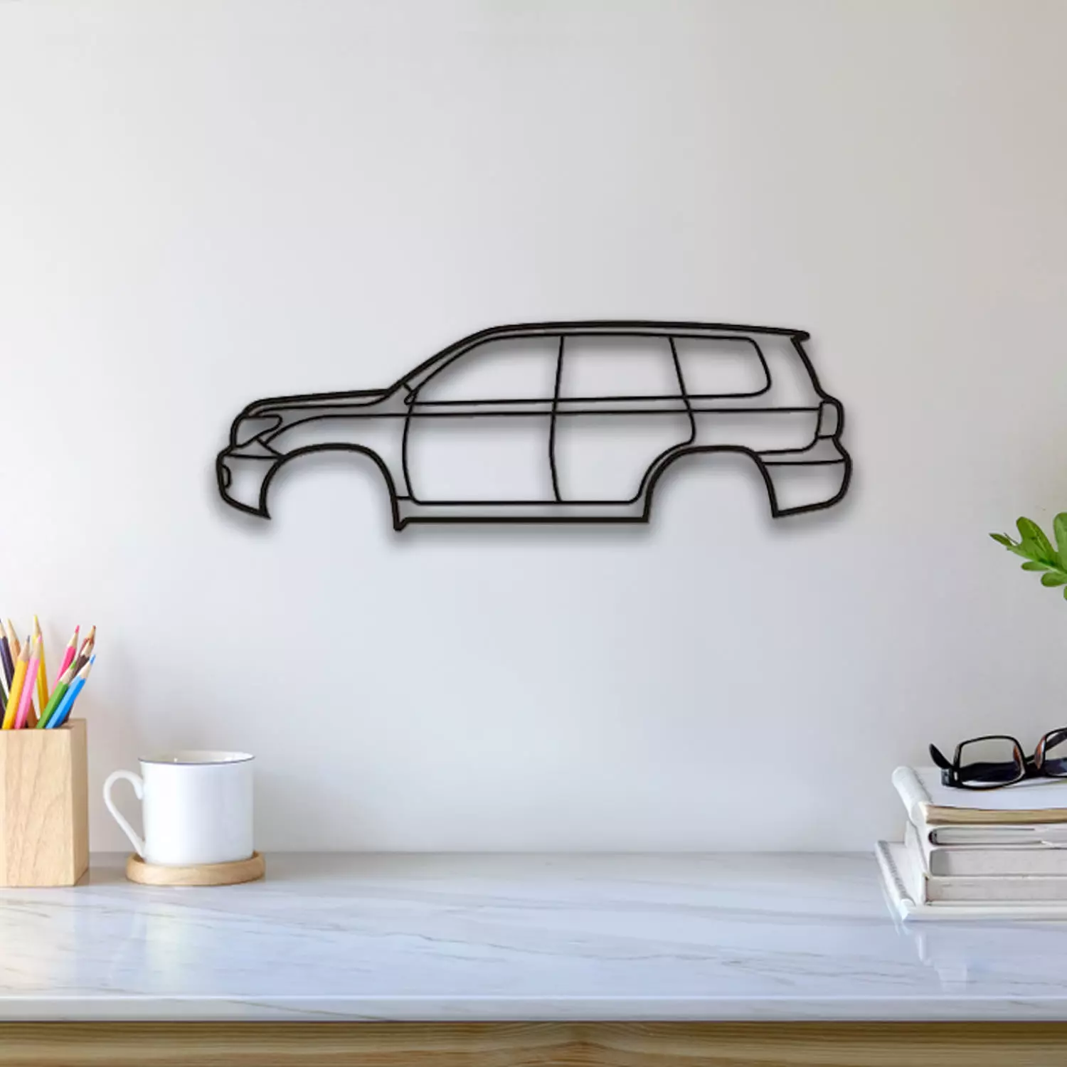 Toyota Wall Art 3D print model_0