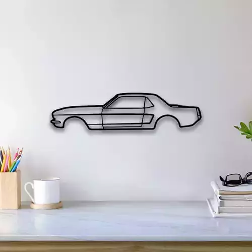 Ford Mustang 1964 Wall Art