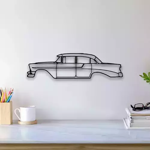 1955 Chevy Wall Art