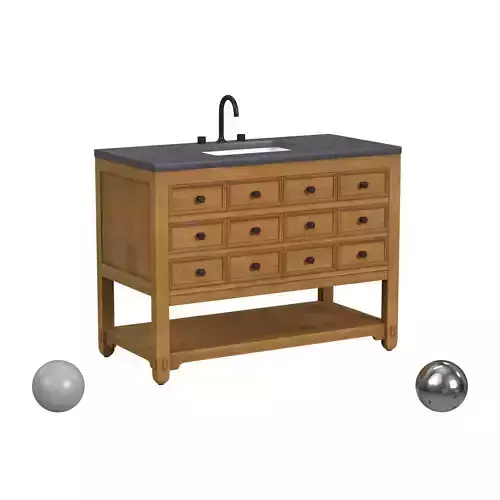 Malibu 48 Single Bathroom Vanity