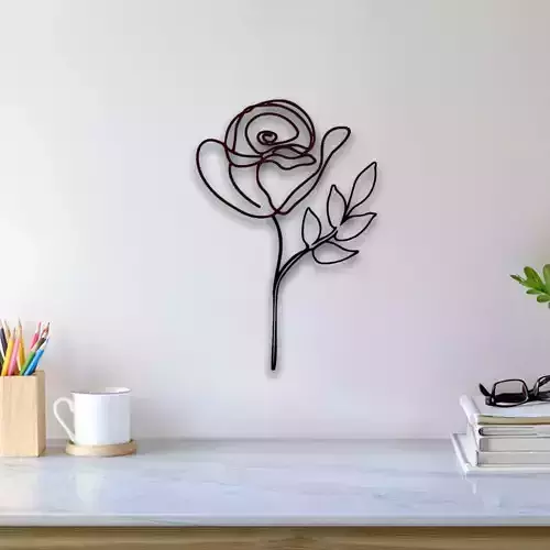 Rose Wall Art