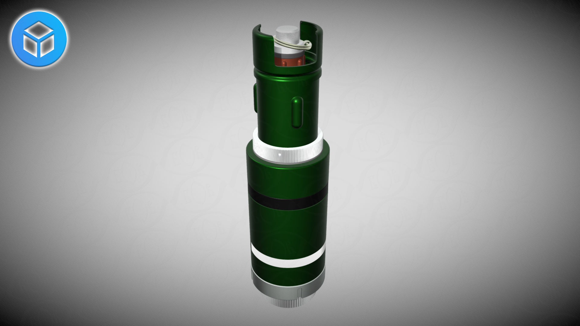 Incendiary mine-grenade ZMG special forces  3Dprintable Moulage 3D model_3