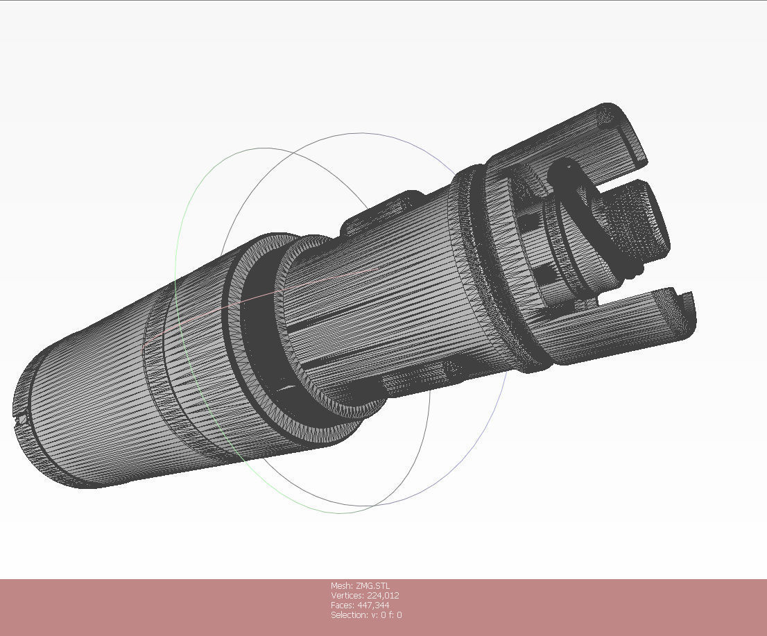 Incendiary mine-grenade ZMG special forces  3Dprintable Moulage 3D model_18