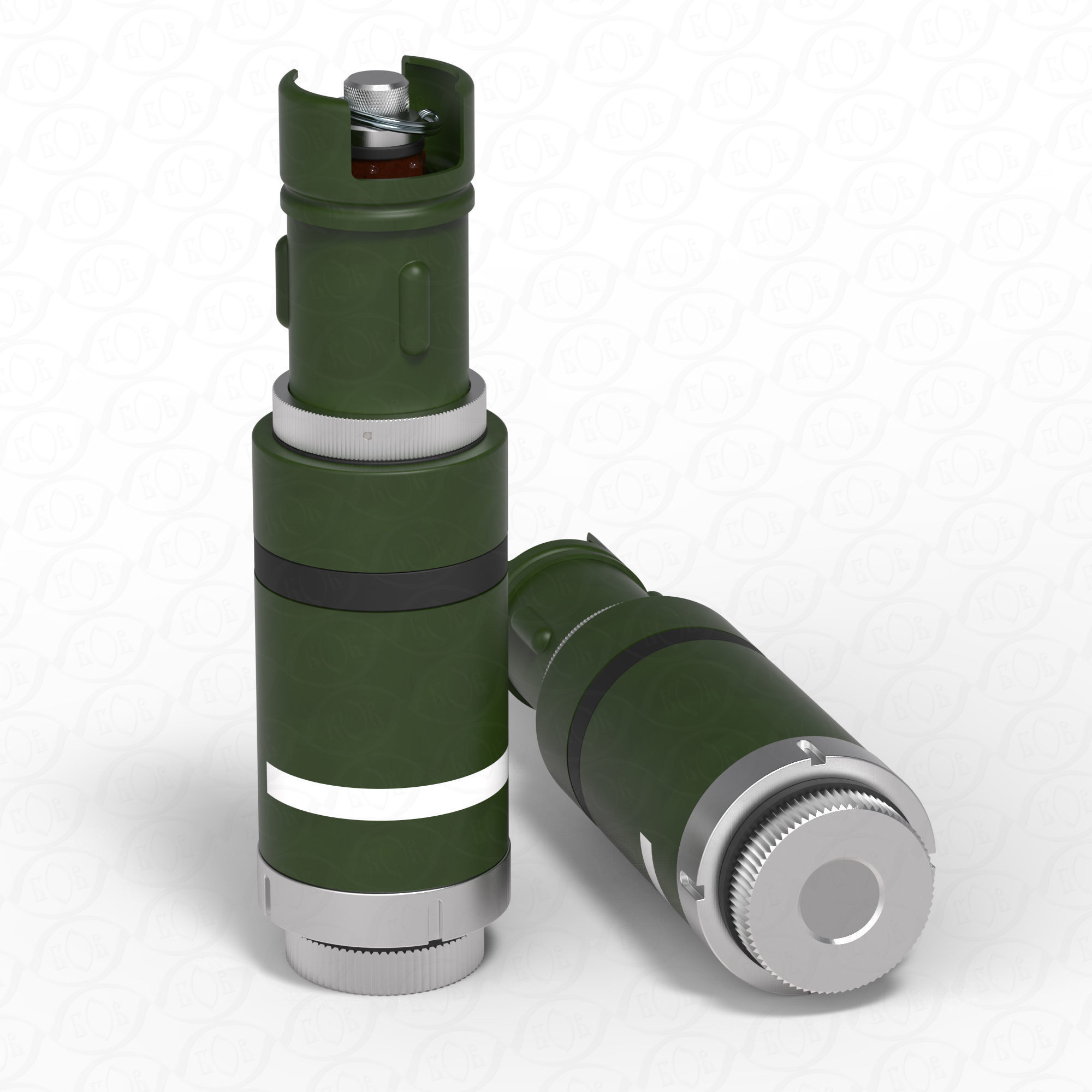 Incendiary mine-grenade ZMG special forces  3Dprintable Moulage 3D model_1
