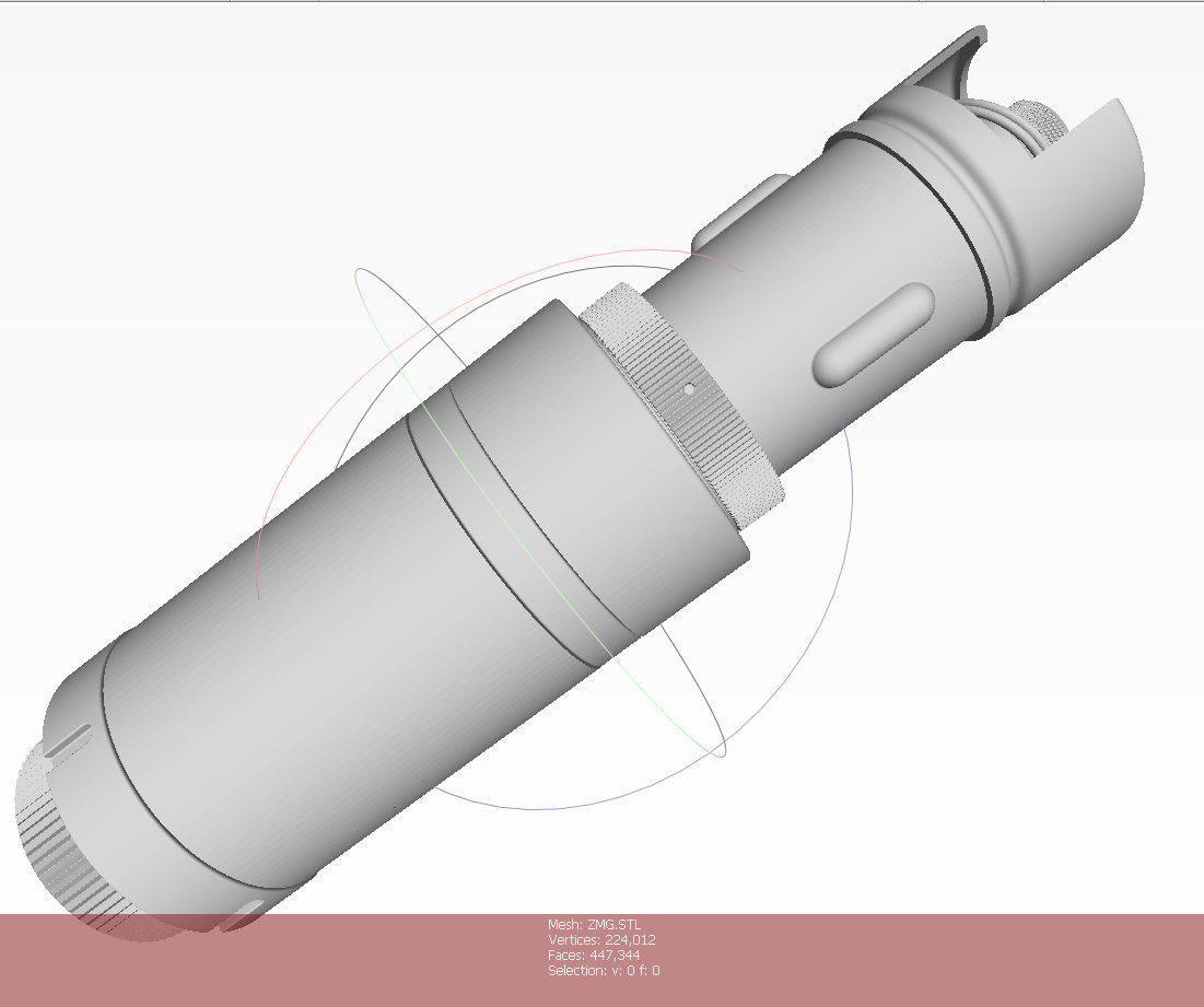 Incendiary mine-grenade ZMG special forces  3Dprintable Moulage 3D model_17