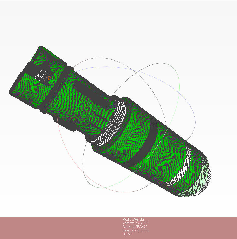 Incendiary mine-grenade ZMG special forces  3Dprintable Moulage 3D model_13