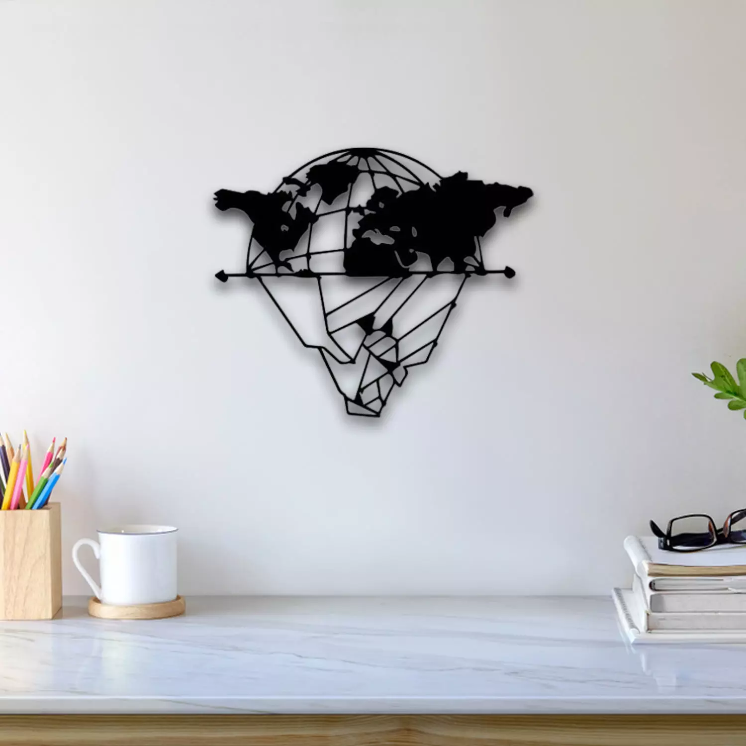 World Wall Art 3D print model_0