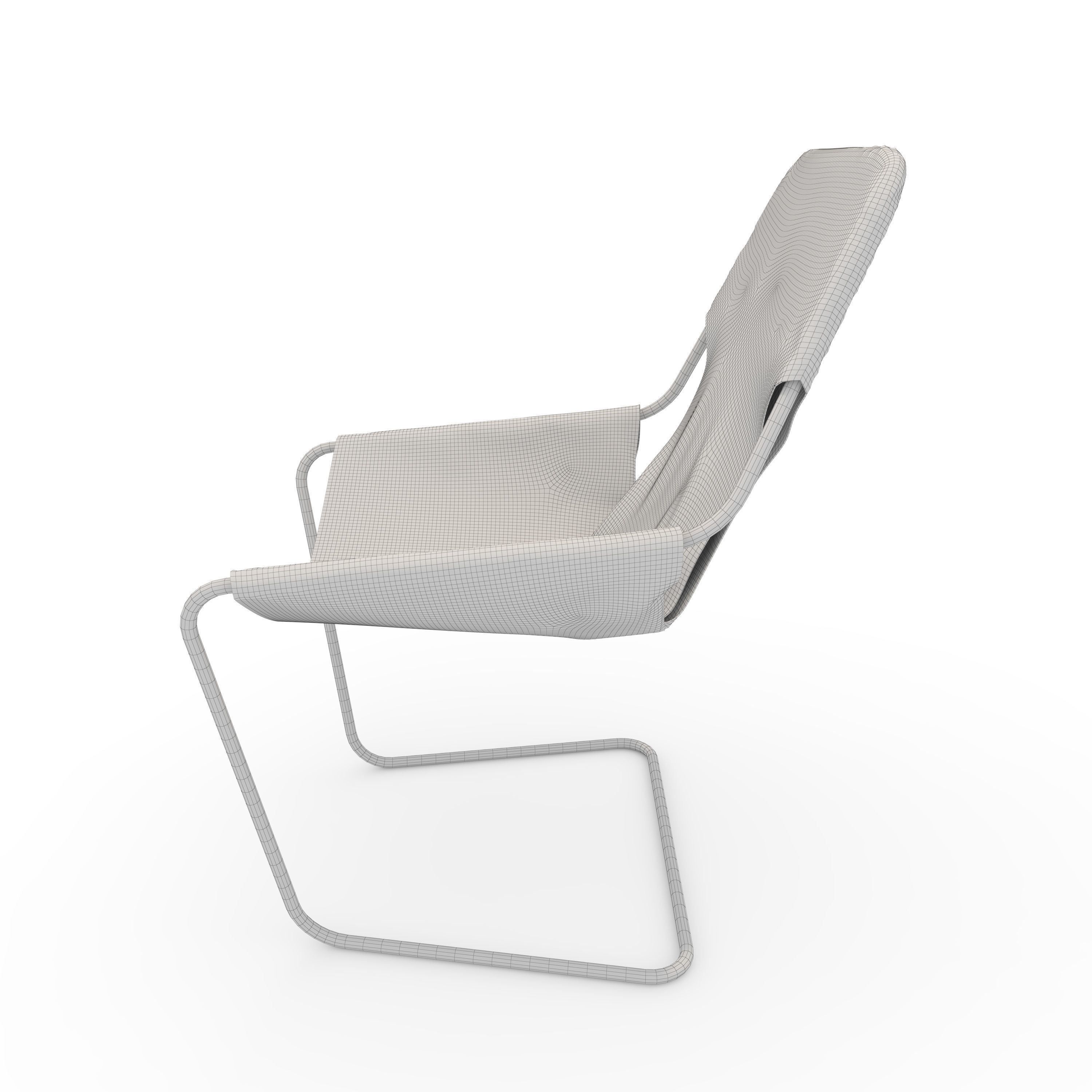 Armchair 47 3D model_5