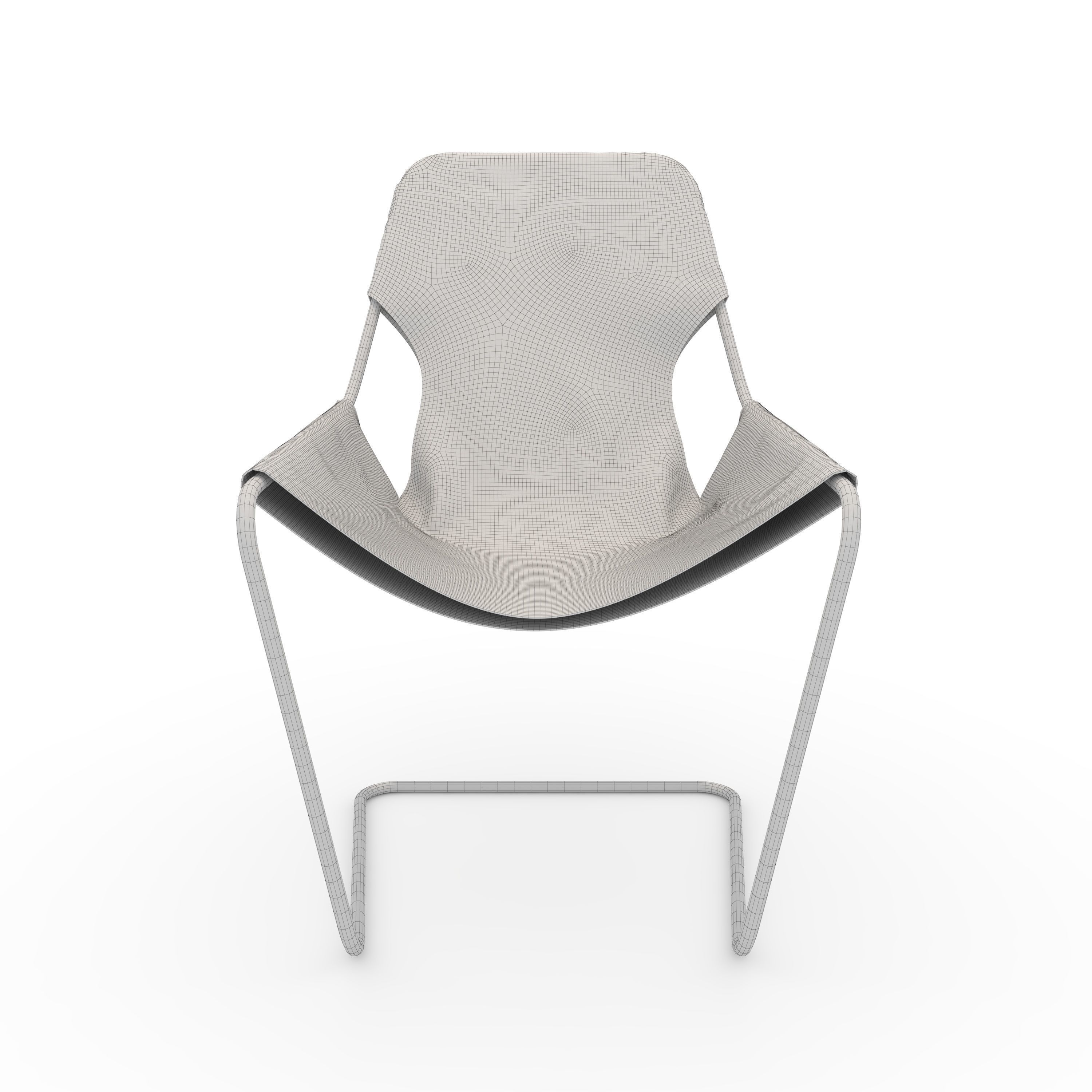 Armchair 47 3D model_11