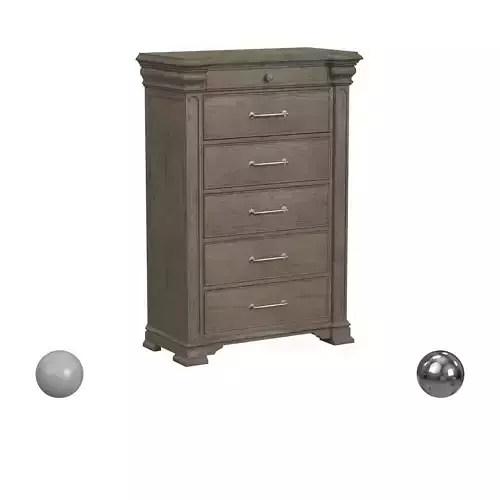 Kings Court 6 Drawer Chest in Grey