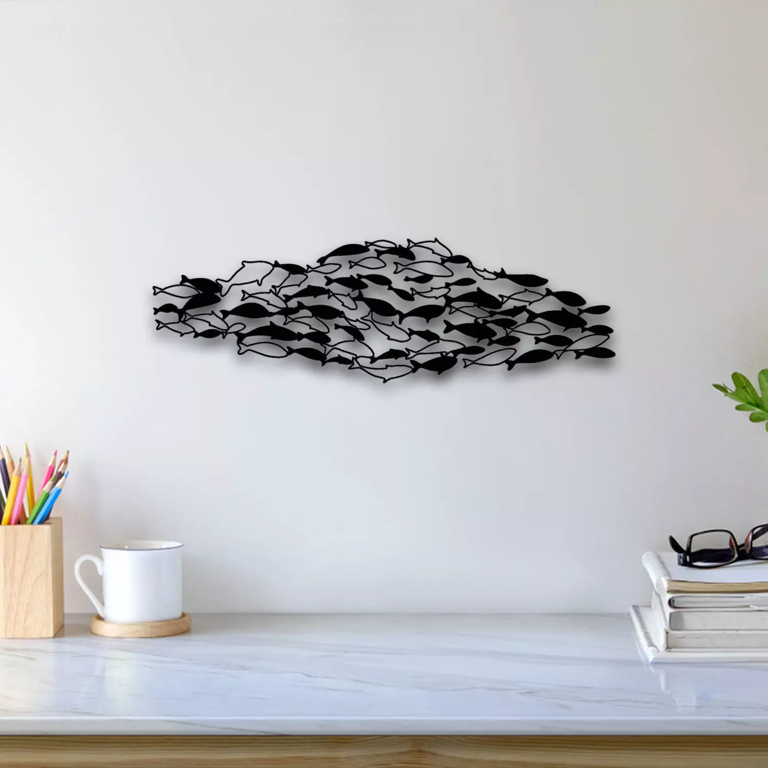 Fish Wall Art 3D print model_0